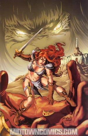 Red Sonja vs Thulsa Doom #3 Incentive Conrad Virgin Ed
