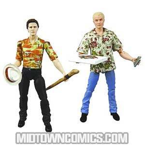 Buffy The Vampire Slayer Hawaiian Angel & Spike Previews Exclusive 2-Pack Action Figure