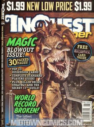 Inquest Gamer #134 Magic Big Blowout Cvr