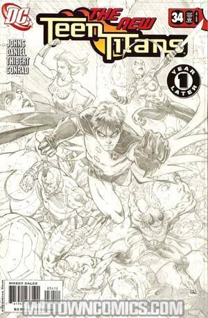 Teen Titans Vol 3 #34 Cover C 2nd Ptg