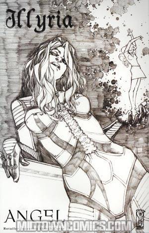 Angel Spotlight Illyria One Shot Cover F Incentive Zach Howard Sketch Cover