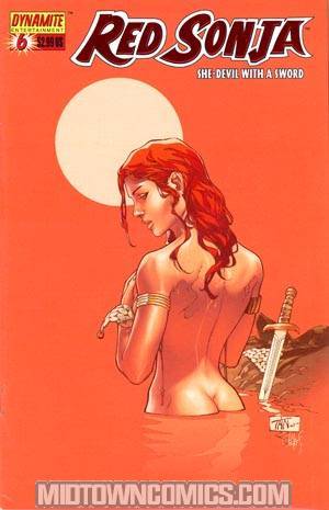 Red Sonja Vol 4 #6 Cover E DF Foil Cover