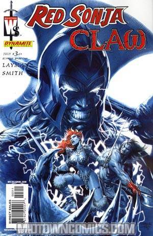 Red Sonja Claw Devils Hands #3 Cover A Jim Lee Cover
