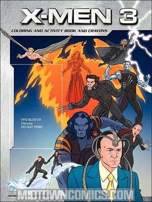 X-Men 3 The Last Stand Coloring And Activity Book TP