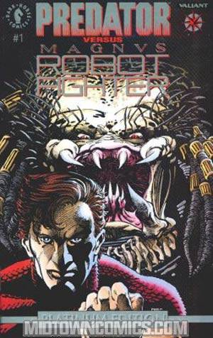 Predator vs Magnus Robot Fighter #1 Cover C Platinum Cover