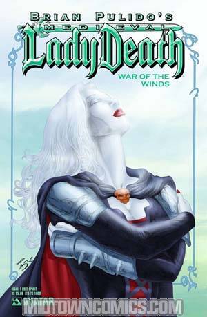 Brian Pulidos Medieval Lady Death War Of The Winds #1 Free Spirit Cvr