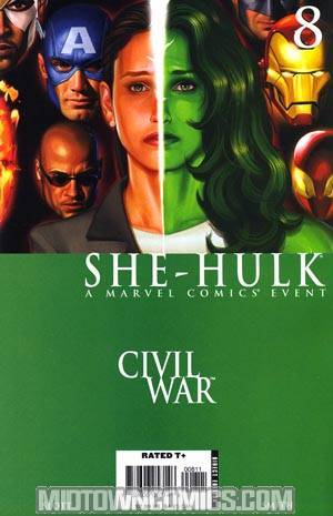 She-Hulk Vol 2 #8 1st Ptg (Civil War Tie-In)