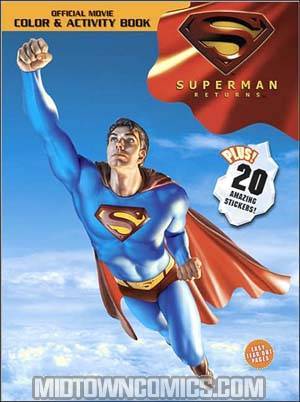Superman Returns Color And Activity With Stickers TP