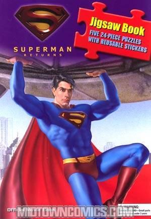 Superman Returns Jigsaw Book With Stickers HC