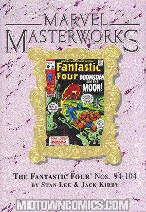Marvel Masterworks Fantastic Four Vol 10 HC Variant Dust Jacket