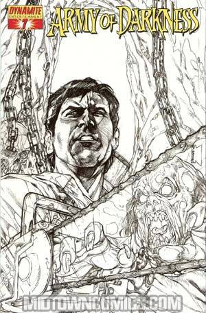 Army Of Darkness #7 Cover E Incentive Sketch Ed