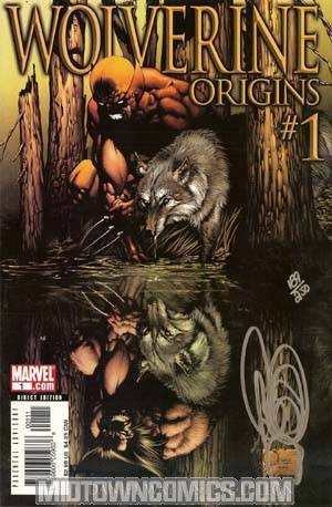 Wolverine Origins #1 Cover F DF Signed By Daniel Way