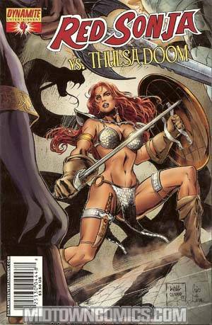 Red Sonja vs Thulsa Doom #4 Conrad Cvr