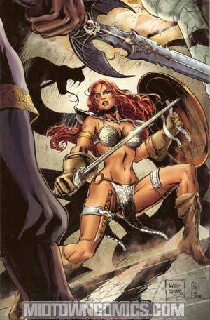 Red Sonja vs Thulsa Doom #4 Incentive Conrad Virgin Ed