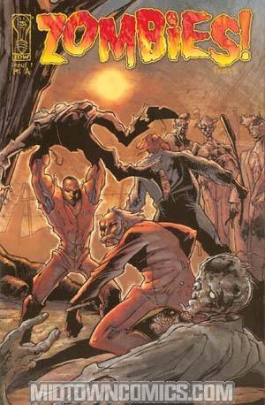 Zombies Feast #1 Incentive Wraparound Variant Cover