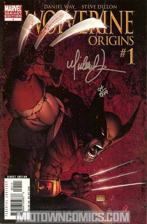 Wolverine Origins #1 Cover G DF Michael Turner Cover Signed By Michael Turner