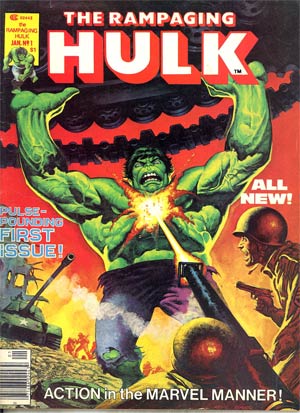 Rampaging Hulk Magazine #1