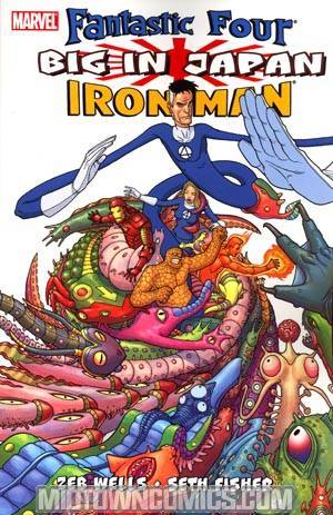 Fantastic Four Iron Man Big In Japan TP