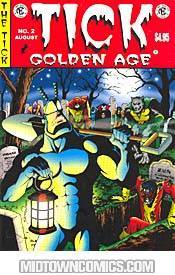 Ticks Golden Age Comic #2 Extremely Creepy Cover