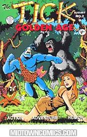 Ticks Golden Age Comic #2 Ferociously Heroic Cover