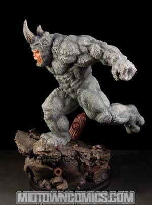 Rhino Statue By Bowen