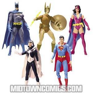 Crisis On Infinite Earths Series 3 Complete 5-Figure Set