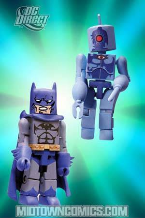 DC Minimates Wave 1 Modern Batman With OMAC 2-Pack