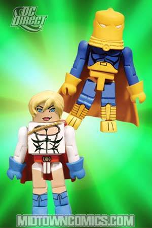 DC Minimates Wave 2 Dr Fate With Power Girl 2-Pack