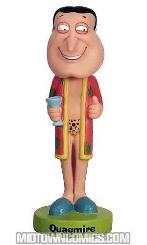 Family Guy Quagmire ボブルヘッドフィギュア2コセット Family Guy TV Show Mini Bobblehead Glenn Quagmire Figure FOX