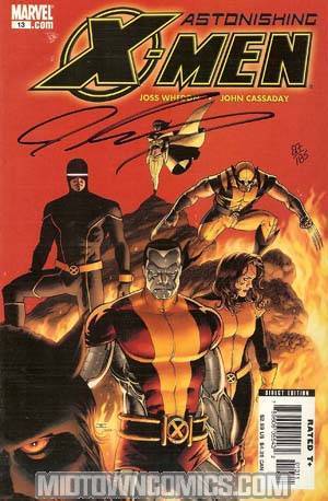 Astonishing X-Men Vol 3 #13 Cover D DF Signed By John Cassaday