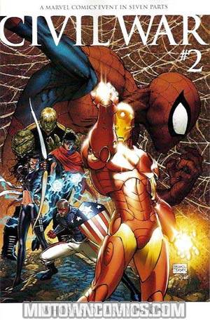 Civil War #2 Cover B Incentive Turner Variant Cover