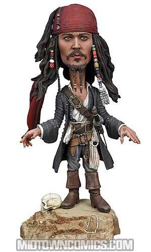 Pirates Of The Caribbean Dead Mans Chest Jack Sparrow Head Knocker