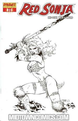 Red Sonja Vol 4 #11 Cover F Incentive Jim Lee Sneak Peek Ed