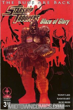 Starship Troopers Blaze Of Glory #3 Silhoutte Cvr