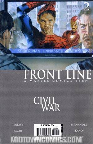 Civil War Front Line #2 1st Ptg