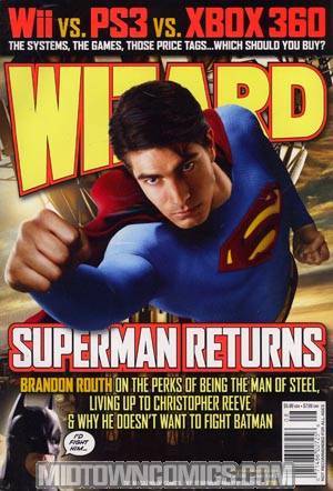 Wizard Comics Magazine #178 Superman Photo Cvr