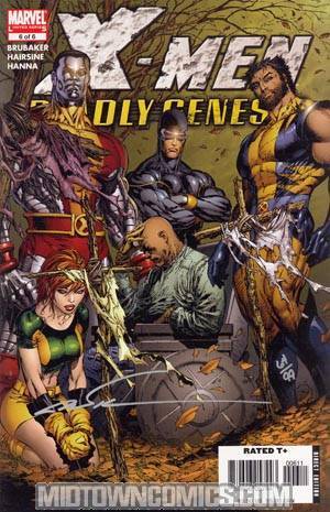 X-Men Deadly Genesis #6 Cover B DF Signed By Marc Silvestri (Decimation Tie-In)