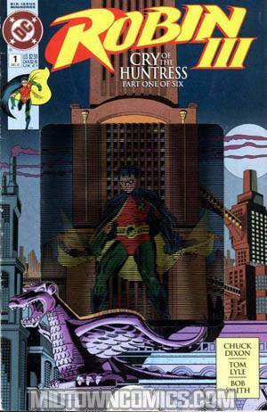 Robin Vol 3 #1 Cover A Cry Of The Huntress Collectors Edition With Polybag
