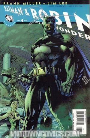 All Star Batman And Robin The Boy Wonder #4 Cover C Signed By Jim Lee