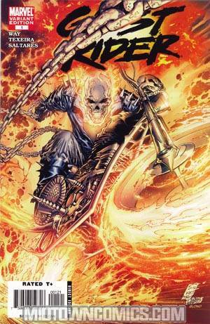 Ghost Rider Vol 5 #1 Cover B Incentive Marc Silvestri Variant Cover
