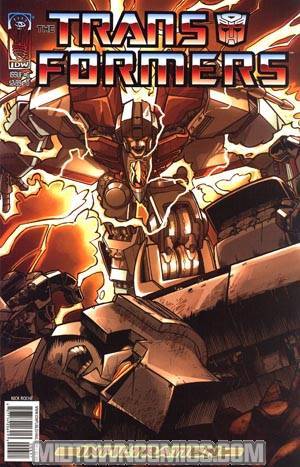 Transformers Infiltration #6 Reg Roche Cvr