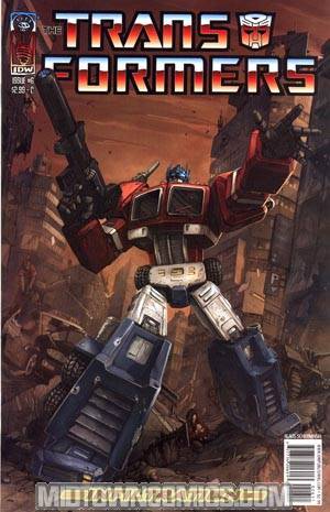 Transformers Infiltration #6 Reg Scherwinski Cvr