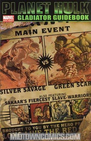 Planet Hulk Gladiator Guidebook