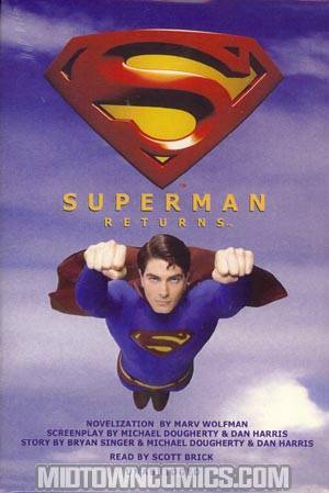 Superman Returns Movie Novelization Audio Cassettes