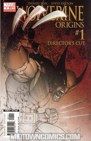 Wolverine Origins #1 Cover D Directors Cut Michael Turner Cover