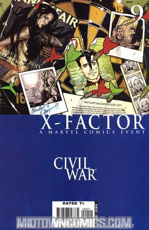 X-Factor Vol 3 #9 (Civil War Tie-In)