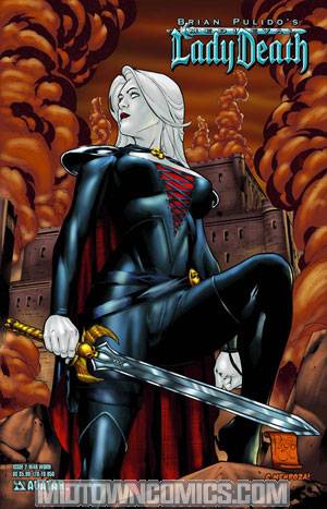 Brian Pulidos Medieval Lady Death War Of The Winds #2 War Worn Cvr