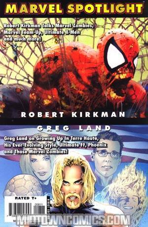 Marvel Spotlight Robert Kirkman Greg Land