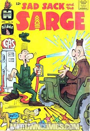 Sad Sack And The Sarge #36