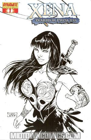 Xena #1 Incentive Tan Sketch Cvr